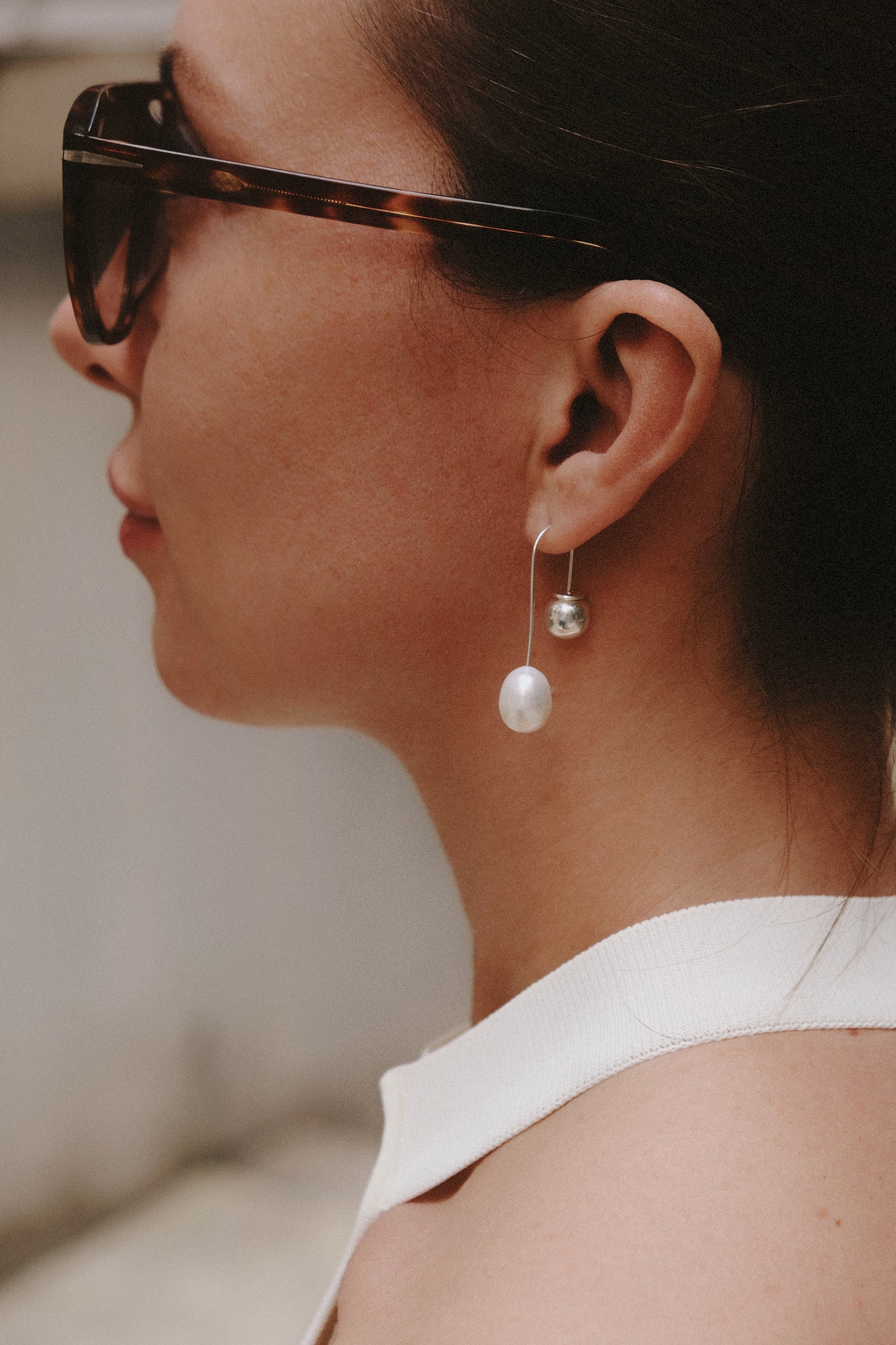 Pure Drop Earrings