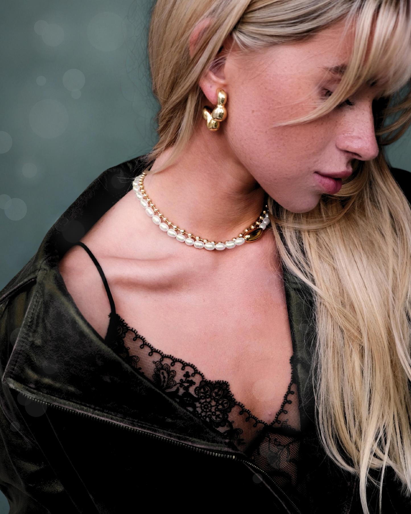 Чокер Curve Pearl