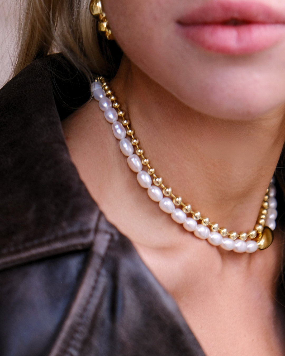 Чокер Curve Pearl