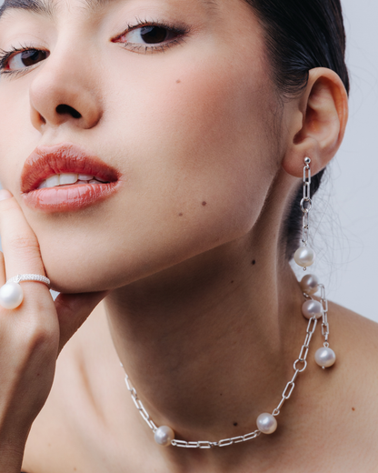 Pearl Orbit Necklace