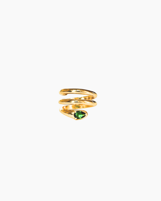 Sinuous Embrace Ring