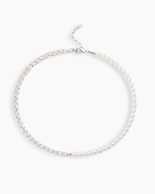 Duo Pearl Choker