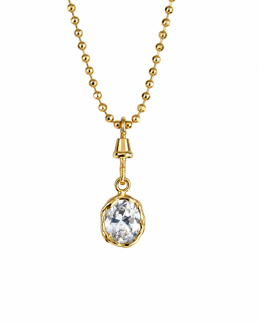 Melt Drop Long Pendant