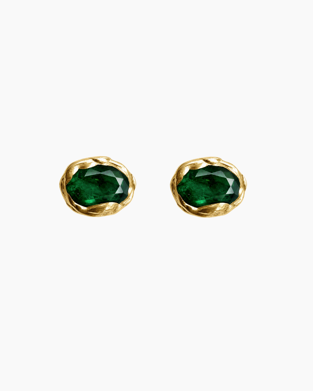 Melted Green Küpe