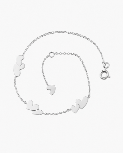 Two Hearts Bracelet