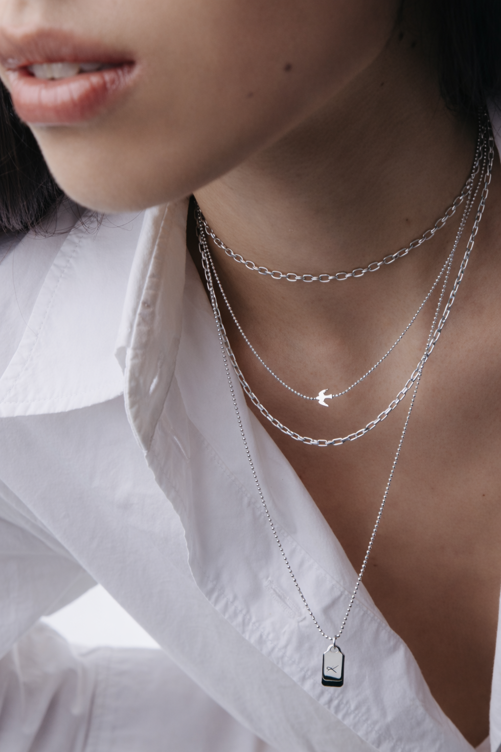 Identity Pendant Silver