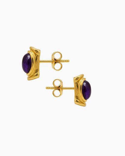 Velvet Iris Earrings