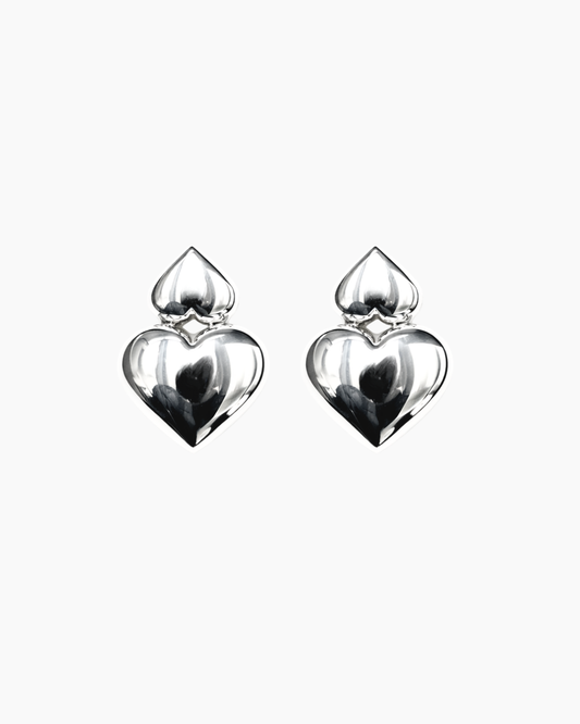 Heart Duo Earrings