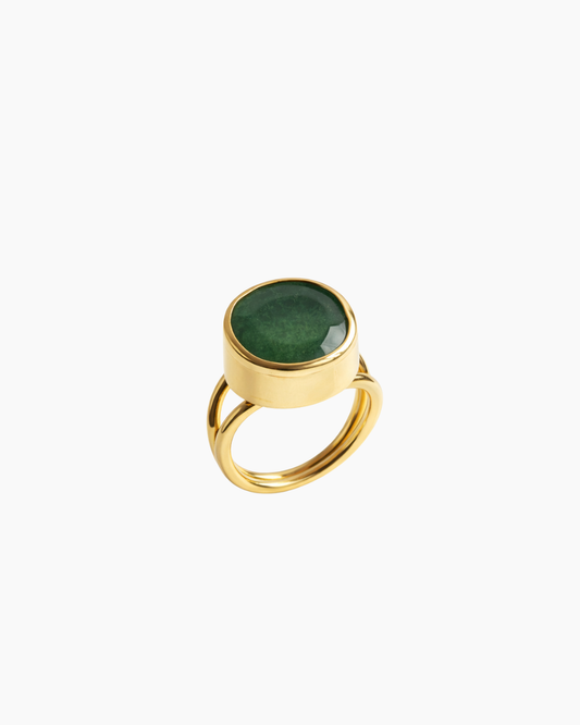 Jadeite Statement Ring