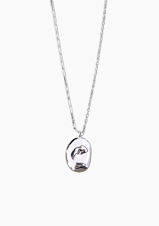 Long Grace Curve Pendant