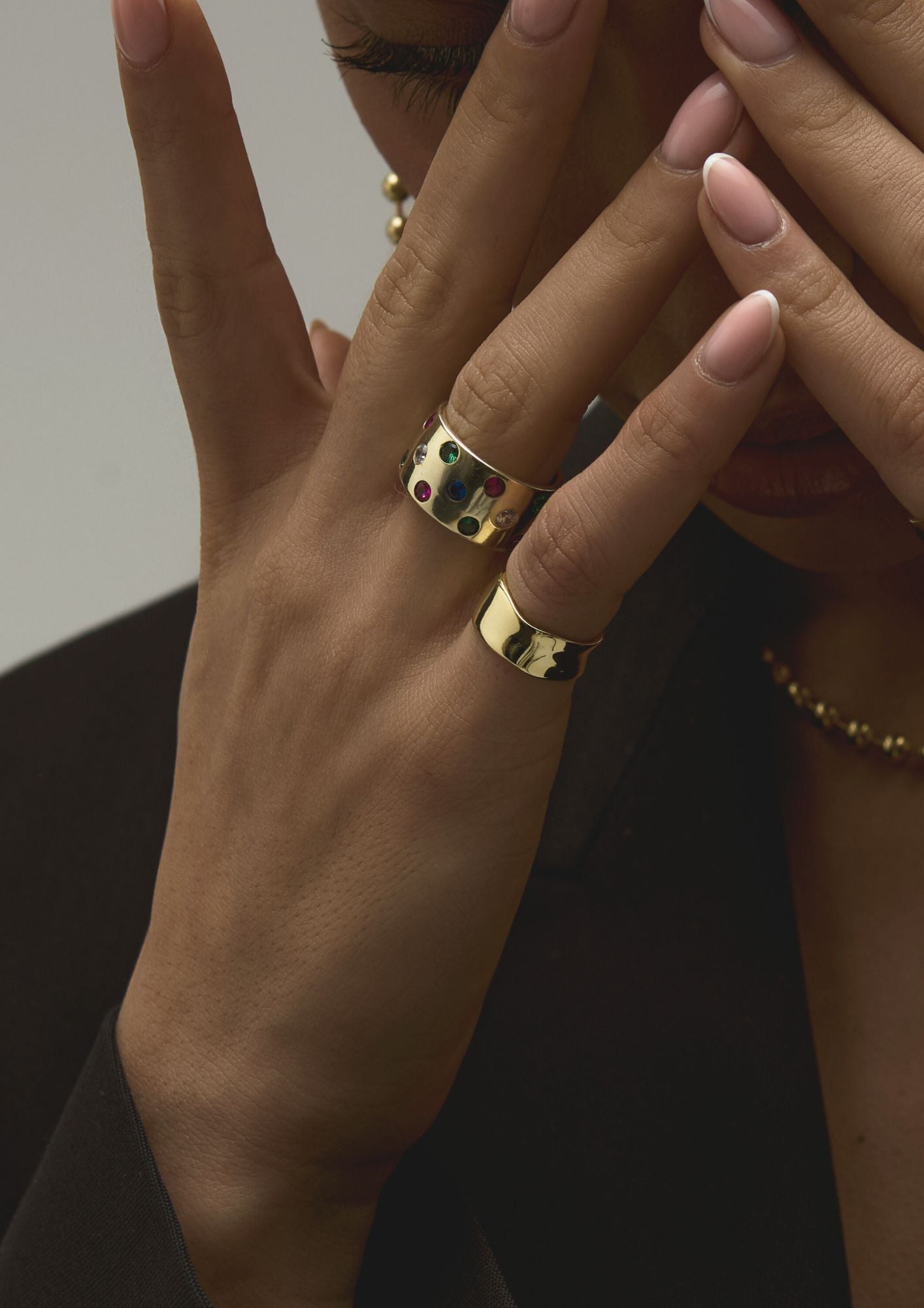 Sinuous Embrace Ring